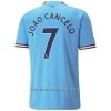 Camiseta de fútbol Manchester City Joao Cancelo 7 Primera Equipación 2022-23 - Hombre